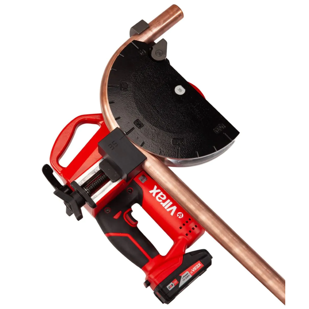 Virax Eurostem III Bending Machine 18V 15-18-22-28mm

Virax at Heating Engineer Supplies

Trade supplies Limerick
Trade supplies Ireland
Heating Engineer SuppliesLimerick
Heating Engineer Supplies Cork
Heating Engineer Supplies Dublin
Heating Engineer Supplies Galway
Heating Engineer Supplies Ireland

Red and black pipe cutter with a copper pipe on a white background