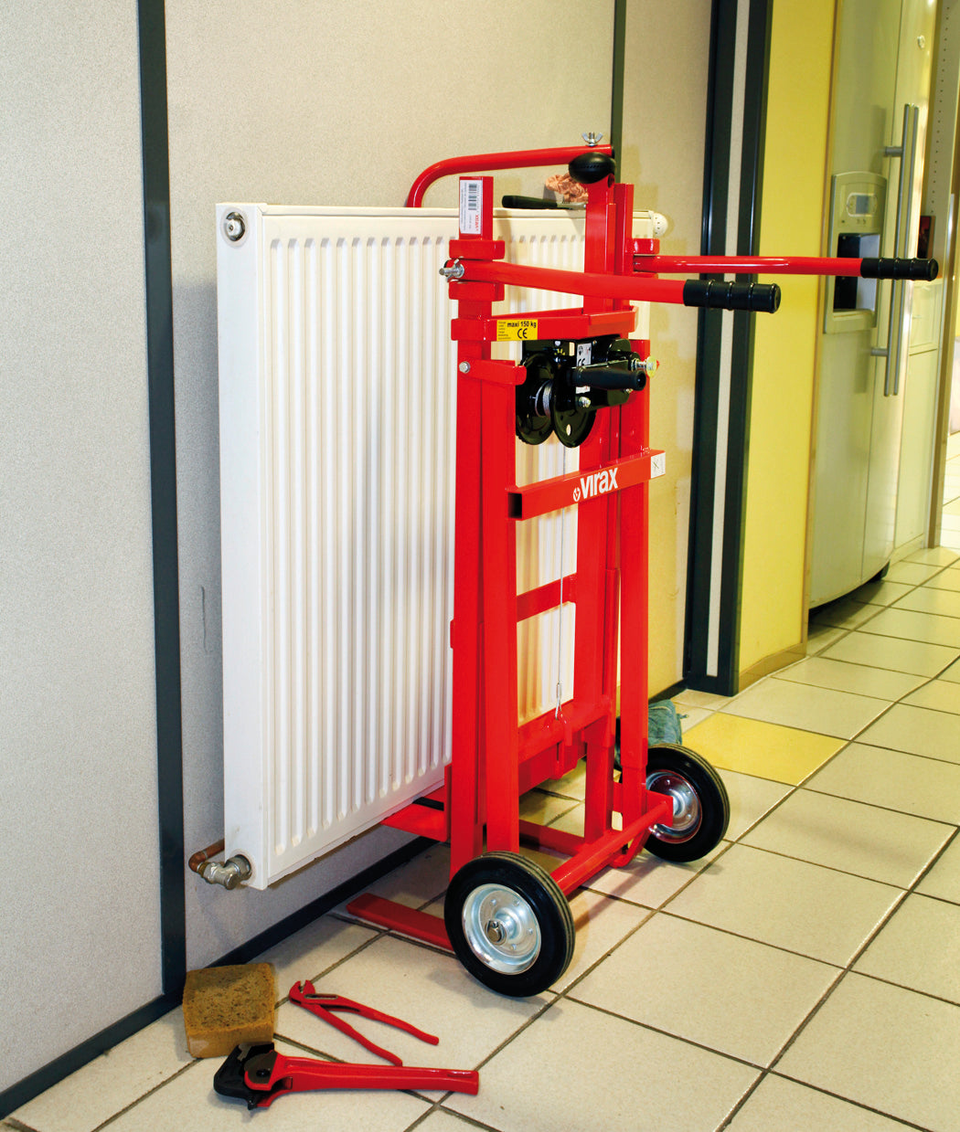 Red radiator lift next to a white radiator in an indoor setting

Virax Radiator Lift - Up To 150KG Load

Virax at Heating Engineer Supplies

Trade supplies Limerick
Trade supplies Ireland
Trade supplies Cork
Trade supplies Galway
Trade supplies Dublin