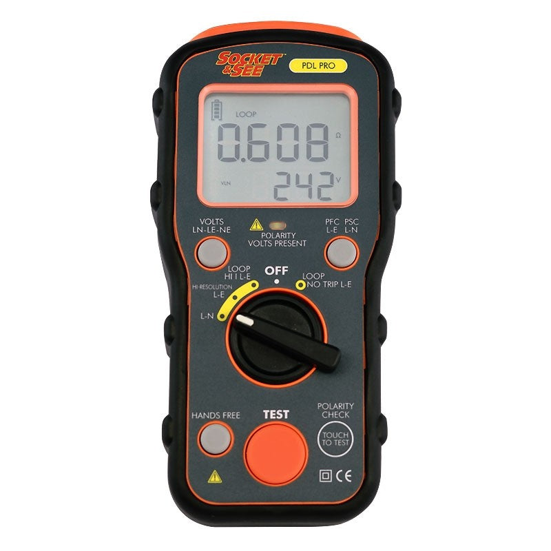 Socket & See PDL Pro High Resolution Loop Tester

Socket & See Electrical Testing Tools at Heating Engineer Supplies

Socket & See Electrical Testing Accessories at Heating Engineer Supplies

Trade supplies Limerick

Digital multimeter with a white background