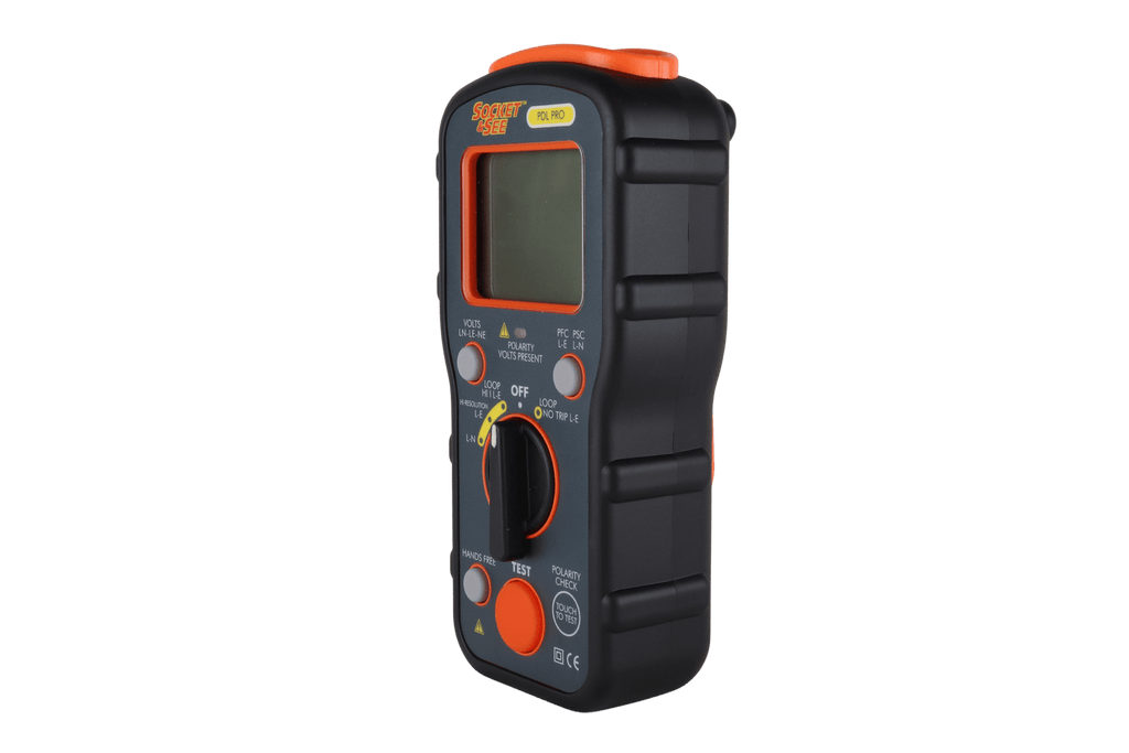 Digital multimeter with black and orange design 

Socket & See PDL Pro High Resolution Loop Tester

Socket & See Electrical Testing Tools at Heating Engineer Supplies

Socket & See Electrical Testing Accessories at Heating Engineer Supplies

Trade supplies Limerick