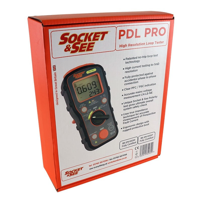 Socket & See PDL Pro High Resolution Loop Tester