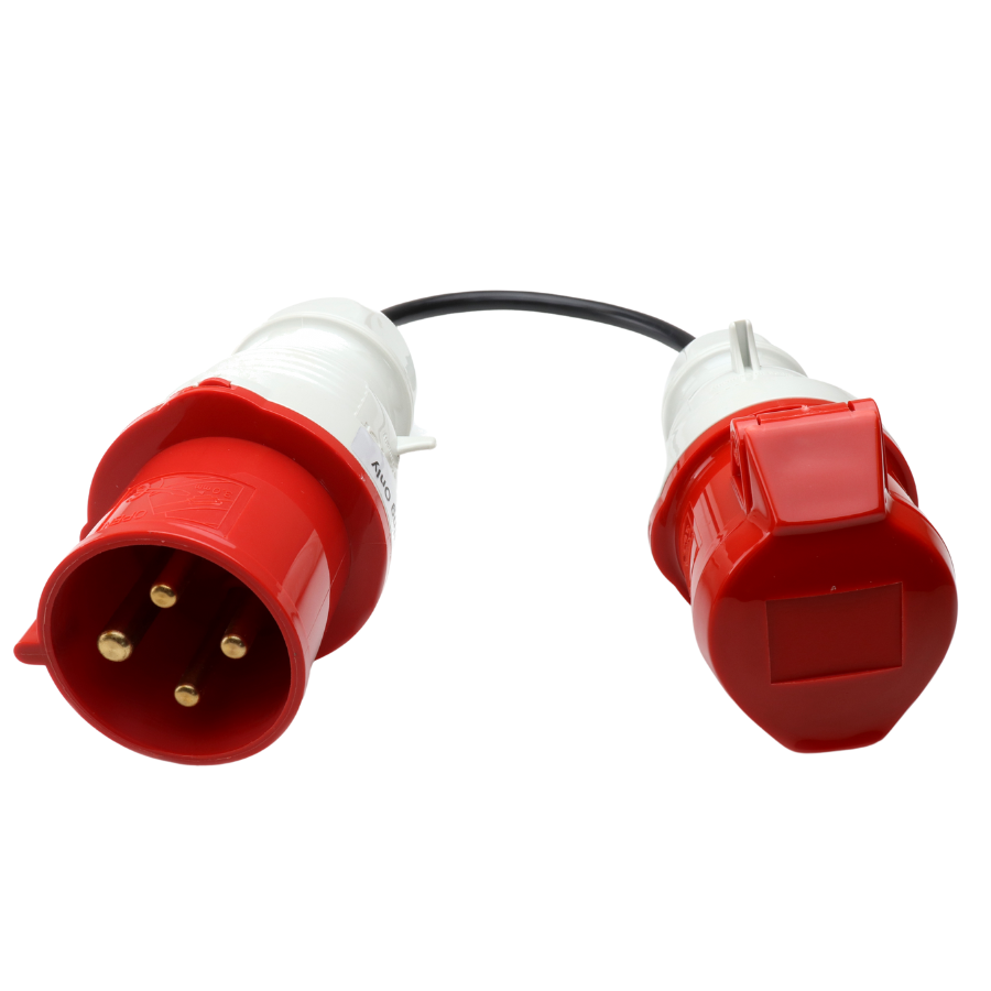 Socket & See SOK ADP60 Industrial Socket Tester Adaptor

Electrical testing tools at Heating Engineer Supplies 

Red electrical plug with white connectors on a white background
