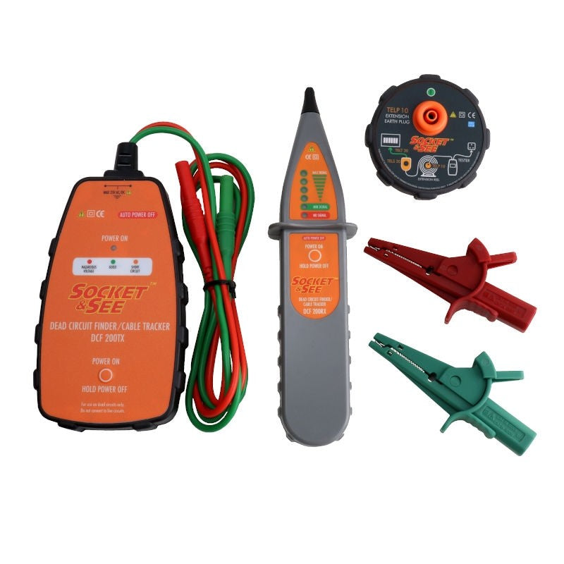 Socket & See DCF200 Dead Circuit Finder

Electrical testing equipment including a cable tracker, clamp meters, and a device with cables on a white background.

Socket & See electrical testing tools at Heating Engineer Supplies
