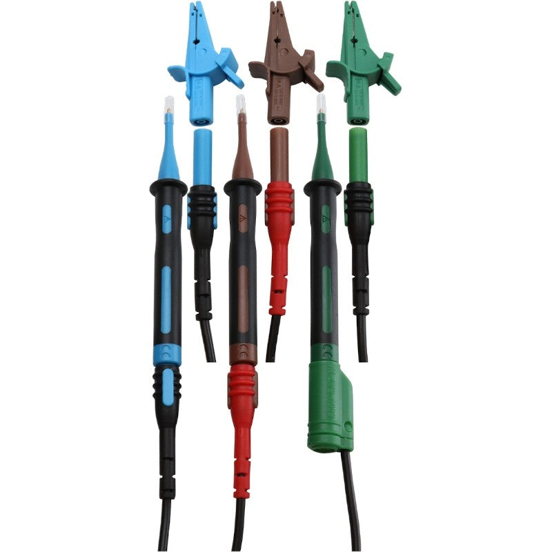 Socket & See DLM-PRO Lead

Electrical testing tools at Heating Engineer Supplies

Set of multimeter probes in blue, brown, and green on a white background