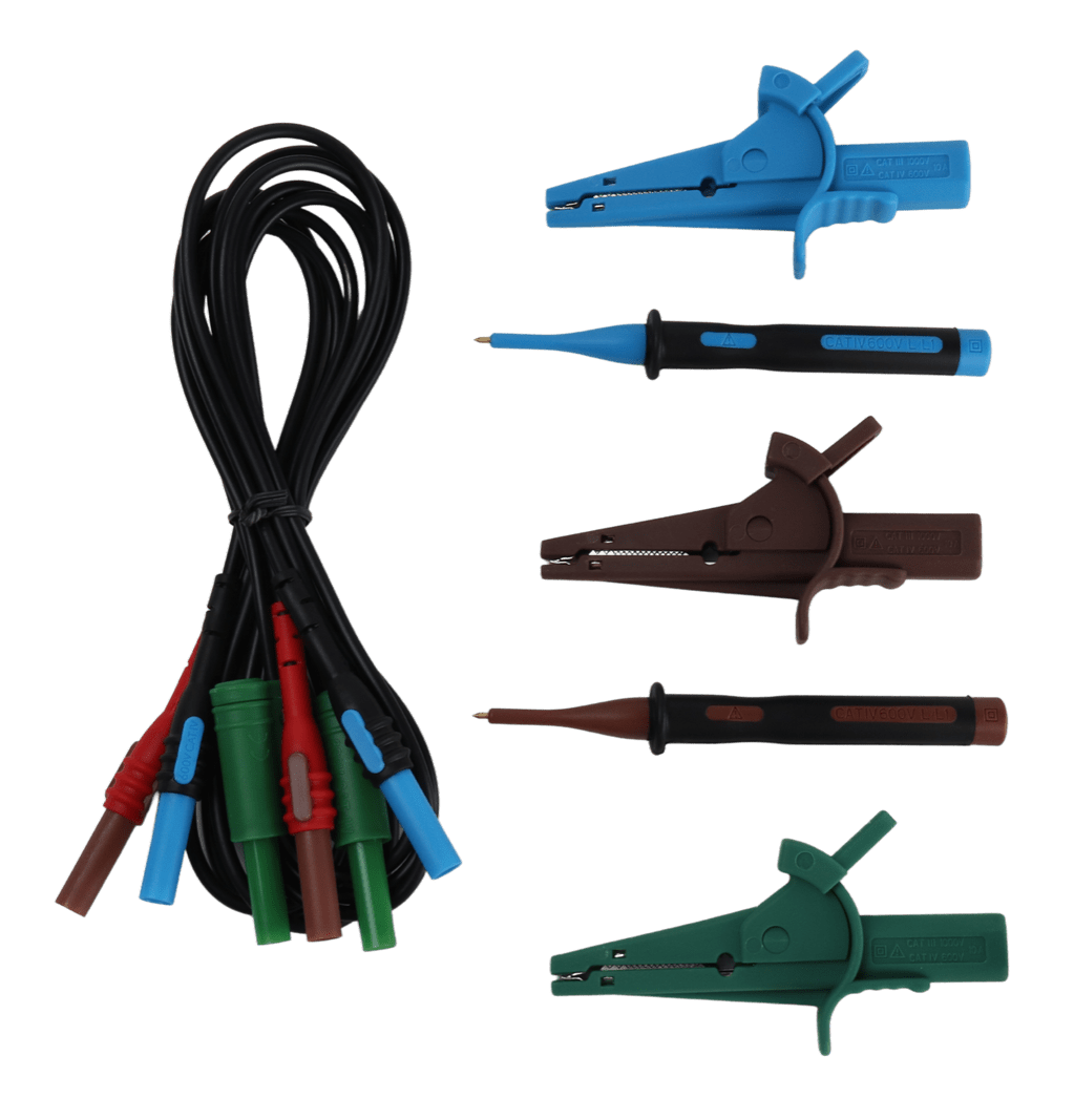 Set of electrical test leads and clips on a white background

Socket & See DLM-PRO Lead

Electrical testing tools at Heating Engineer Supplies