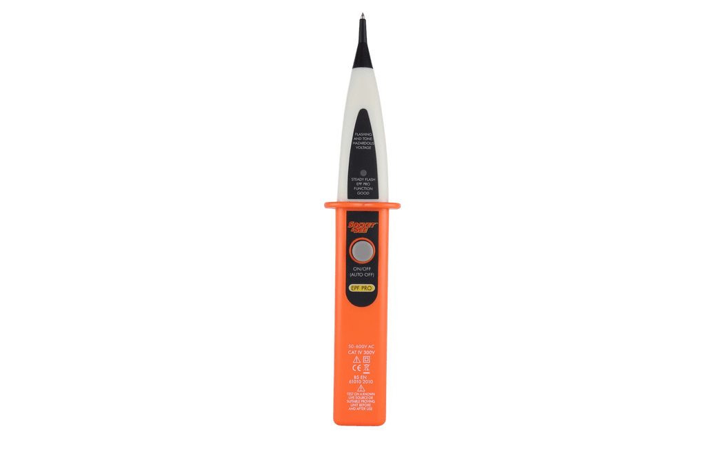 Electrical tester with orange and black design 

Socket & See EPF Pro Hazardous Voltage/Phase Finder

Socket & See Electrical Testing Tools at Heating Engineer Supplies

Socket & See Electrical Testing Accessories at Heating Engineer Supplies

Trade supplies Limerick
Trade supplies Laois
Trade Supplies Offaly