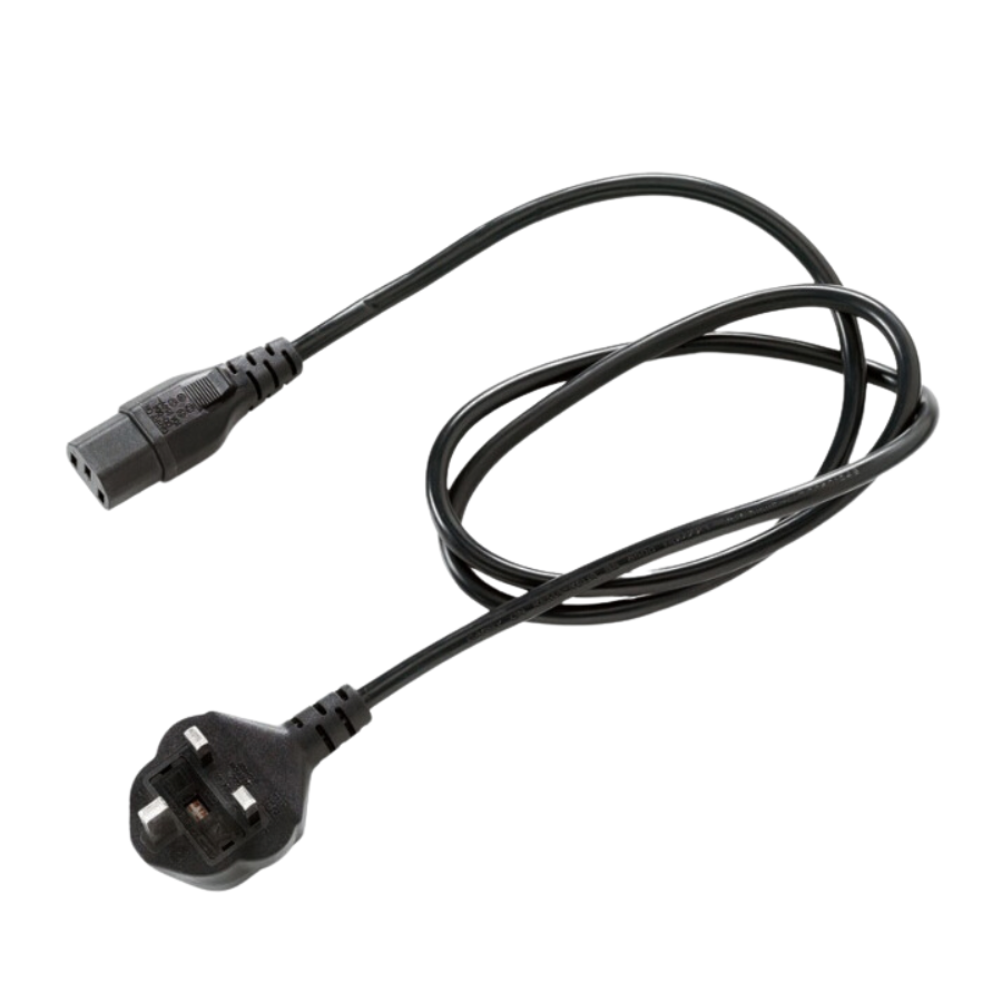 Socket & See IECP UKA 13A Mains Lead

Electrical testing tools at Heating Engineer Supplies 

Black power cord with plug on a white background