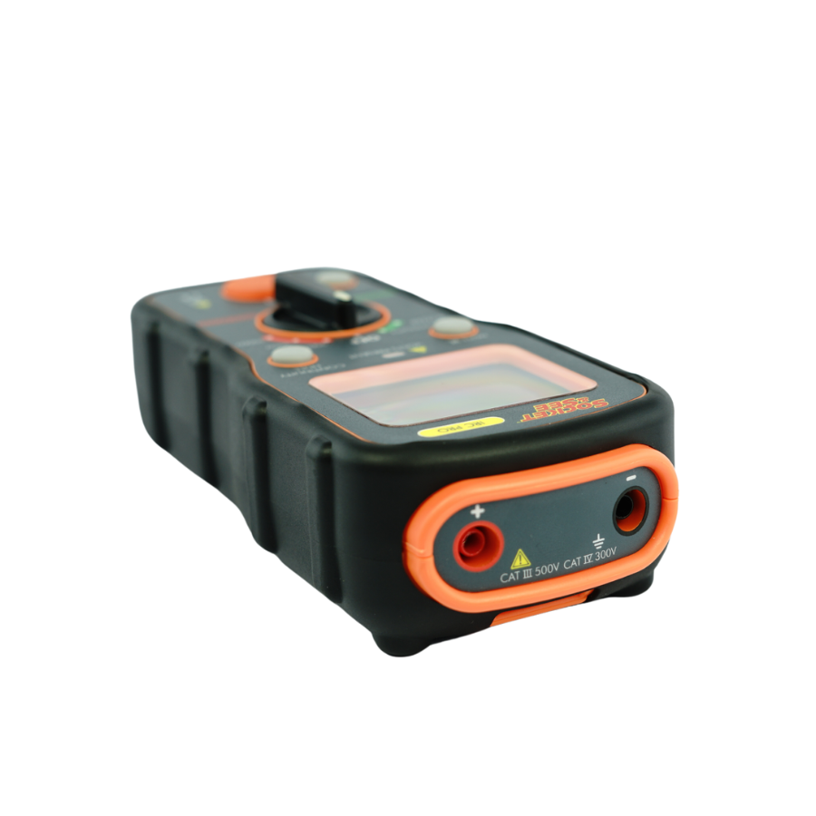 Black and orange electronic device with a digital display on a white background

Socket & See IRC Pro Insulation and Continuity Tester

Socket & See Electrical Testing Tools at Heating Engineer Supplies

Socket & See Electrical Testing Accessories at Heating Engineer Supplies

Trade supplies Limerick