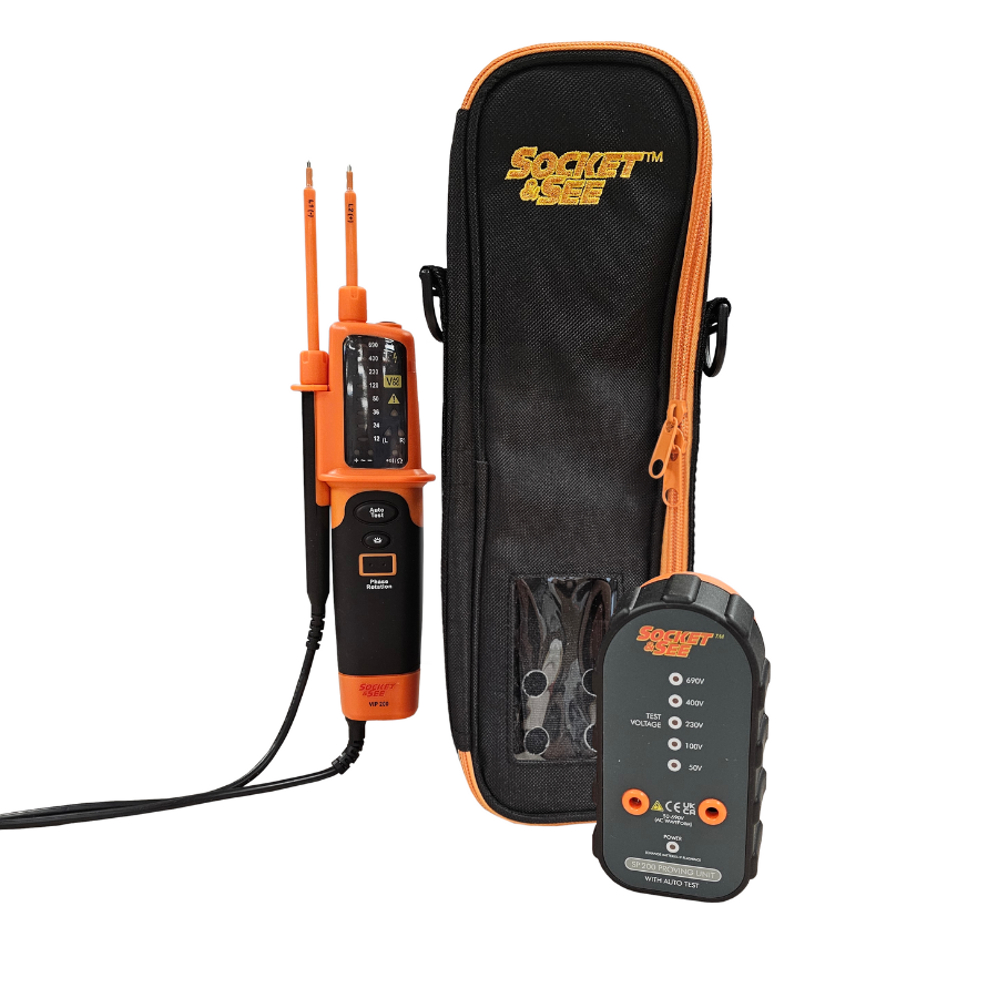 Electrical testing device with carrying case on a white background

Electrical testing equipment at Heating Engineer Supplies
