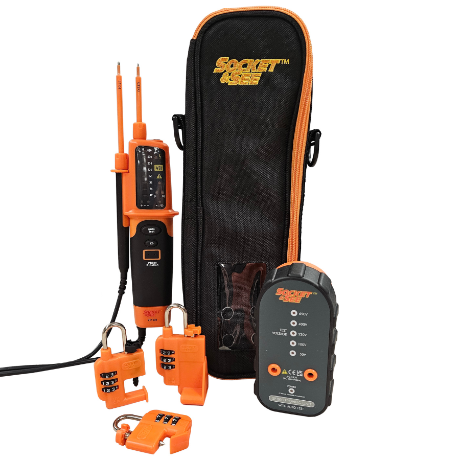 Socket & See LOCKKIT220 Safe Isolation & LOTO Kit