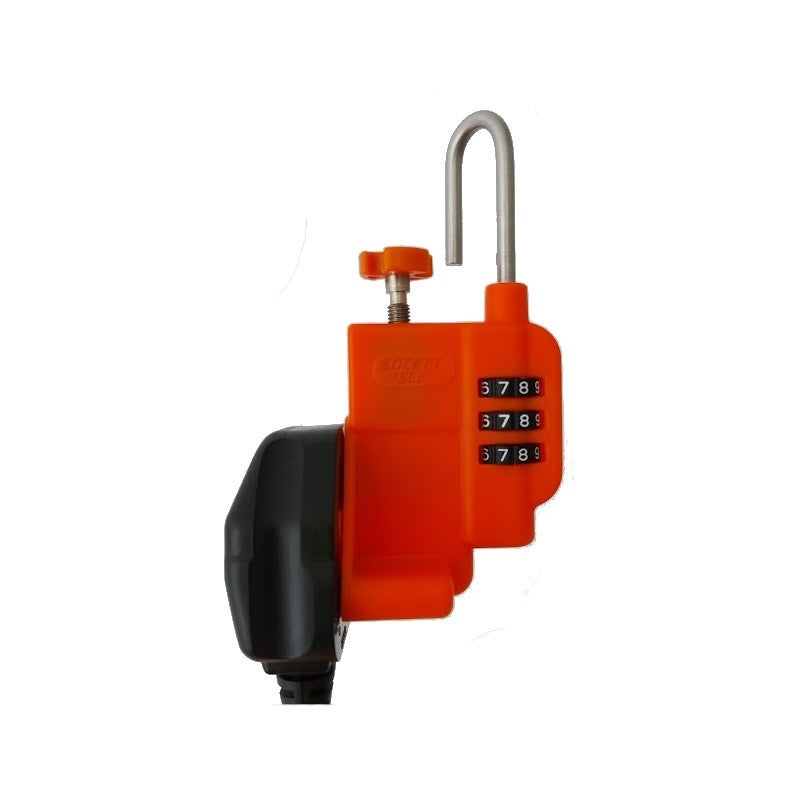 Socket & See Plug Lock Lock Off Device

Socket & See Electrical Testing Tools at Heating Engineer Supplies

Socket & See Electrical Testing Accessories at Heating Engineer Supplies

Trade supplies Limerick


Orange combination lock with a black handle on a white background