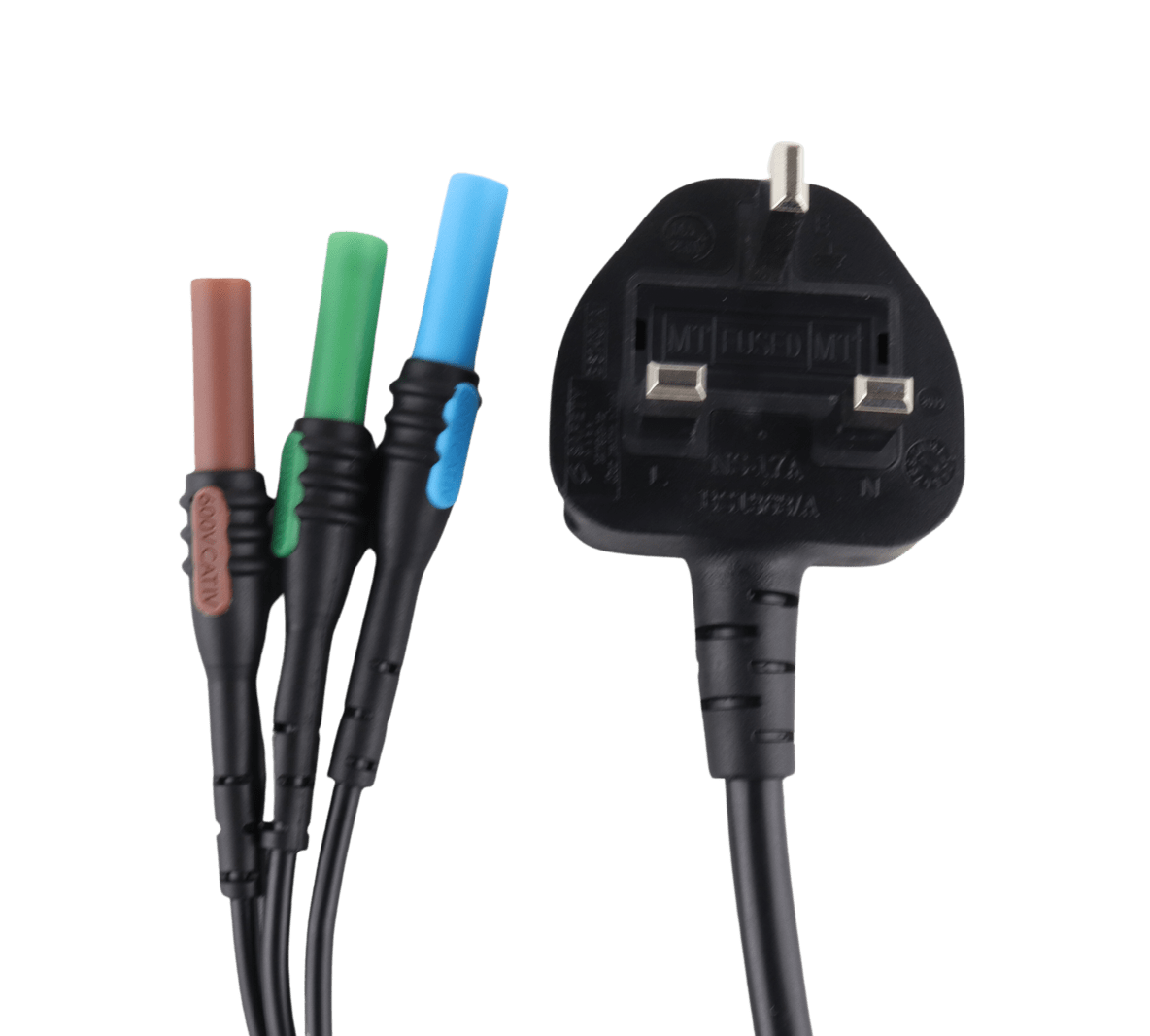 Electrical plug with three colored test leads

Socket & See Pro Lead

Electrical testing tools at Heating Engineer Supplies