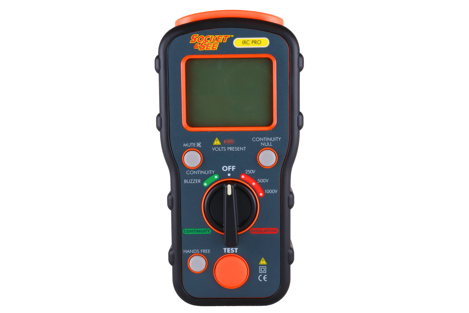 Digital multimeter with orange and blue design

Socket & See SFT Pro Kit

Socket & See Electrical Testing Tools at Heating Engineer Supplies

Socket & See Electrical Testing Accessories at Heating Engineer Supplies

Trade supplies Limerick