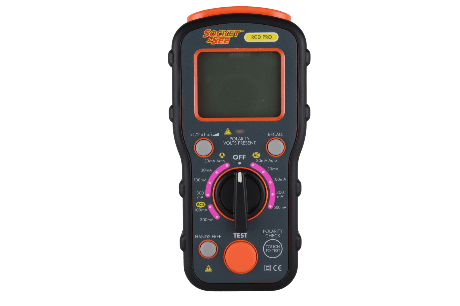 Digital multimeter with orange and black design 

Socket & See SFT Pro Kit

Socket & See Electrical Testing Tools at Heating Engineer Supplies

Socket & See Electrical Testing Accessories at Heating Engineer Supplies

Trade supplies Limerick