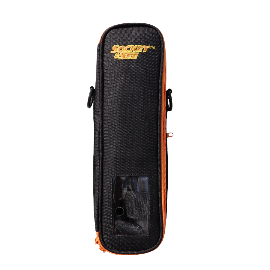 Black tool bag with orange accents and 'Socket Zone' branding on a white background

Socket & See Smart Meter Installation Kit

Socket & See Electrical Testing Tools at Heating Engineer Supplies

Socket & See Electrical Testing Accessories at Heating Engineer Supplies

Trade supplies Limerick