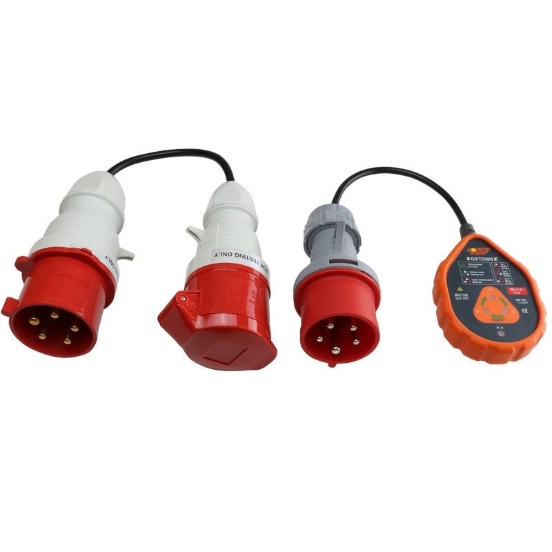 Three electrical connectors with red and white design, one orange and black device on a white background.

Socket & See SOK400KIT5P Industrial Socket Tester Kit

Socket & See Electrical Testing Tools at Heating Engineer Supplies