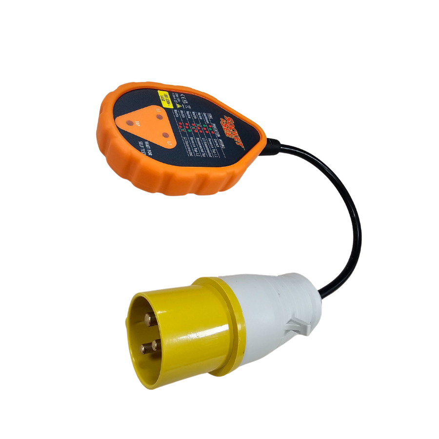Orange and yellow electrical plug with a black cable on a white background

Socket & See SOK50 Industrial Socket Tester

Electrical testing tools at Heating Engineer Supplies Ltd