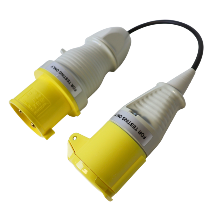 Two yellow electrical connectors with black cables on a white background

Socket & See SOK ADP50 Industrial Socket Tester Adaptor

Electrical testing tools at Heating Engineer Supplies, Patrickswell County Limerick