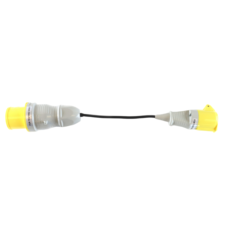 Two yellow and gray connectors with a black cable on a white background

Socket & See SOK ADP50 Industrial Socket Tester Adaptor

Socket & See electrical testing tools at Heating Engineer Supplies