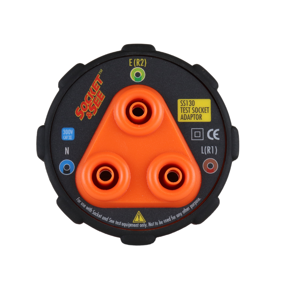 Socket & See SS130 Socket Adaptor - Electrical Testing Equipment at Heating Engineer Supplies 