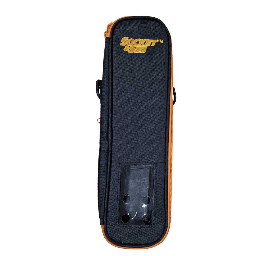 Black and orange tool case with 'Socket & See' branding on a white background

Socket & See TB118 Advanced Kit

Socket & See Electrical Testing Tools at Heating Engineer Supplies

Socket & See Electrical Testing Accessories at Heating Engineer Supplies

Trade supplies Limerick