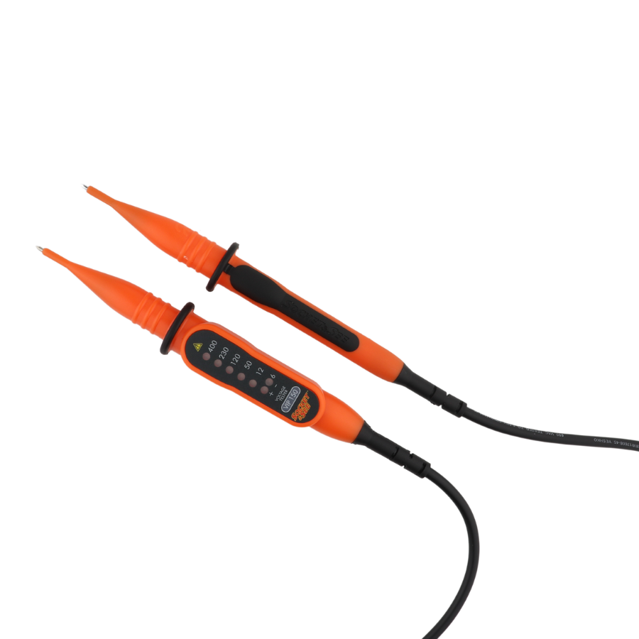 Orange and black multimeter probe on a white background

Socket & See VIP150 Voltage Indicator

Socket & See Electrical Testing Tools at Heating Engineer Supplies

Socket & See Electrical Testing Accessories at Heating Engineer Supplies

Trade supplies Limerick
