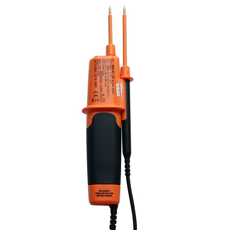 Orange and black electrical tester on a white background (back)

Socket & See VIP200 2-Pole Voltage Indicator

Socket & See Electrical Testing Tools at Heating Engineer Supplies

Socket & See Electrical Testing Accessories at Heating Engineer Supplies, Patrickswell

Trade supplies Limerick