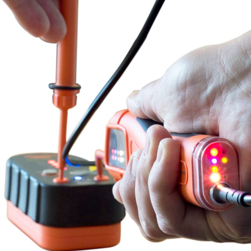 Person using a multimeter with illuminated display on a white background

Socket & See VIP ESI 2-Pole Voltage Indicator

Socket & See Electrical Testing Tools at Heating Engineer Supplies

Socket & See Electrical Testing Accessories at Heating Engineer Supplies

Trade supplies Limerick