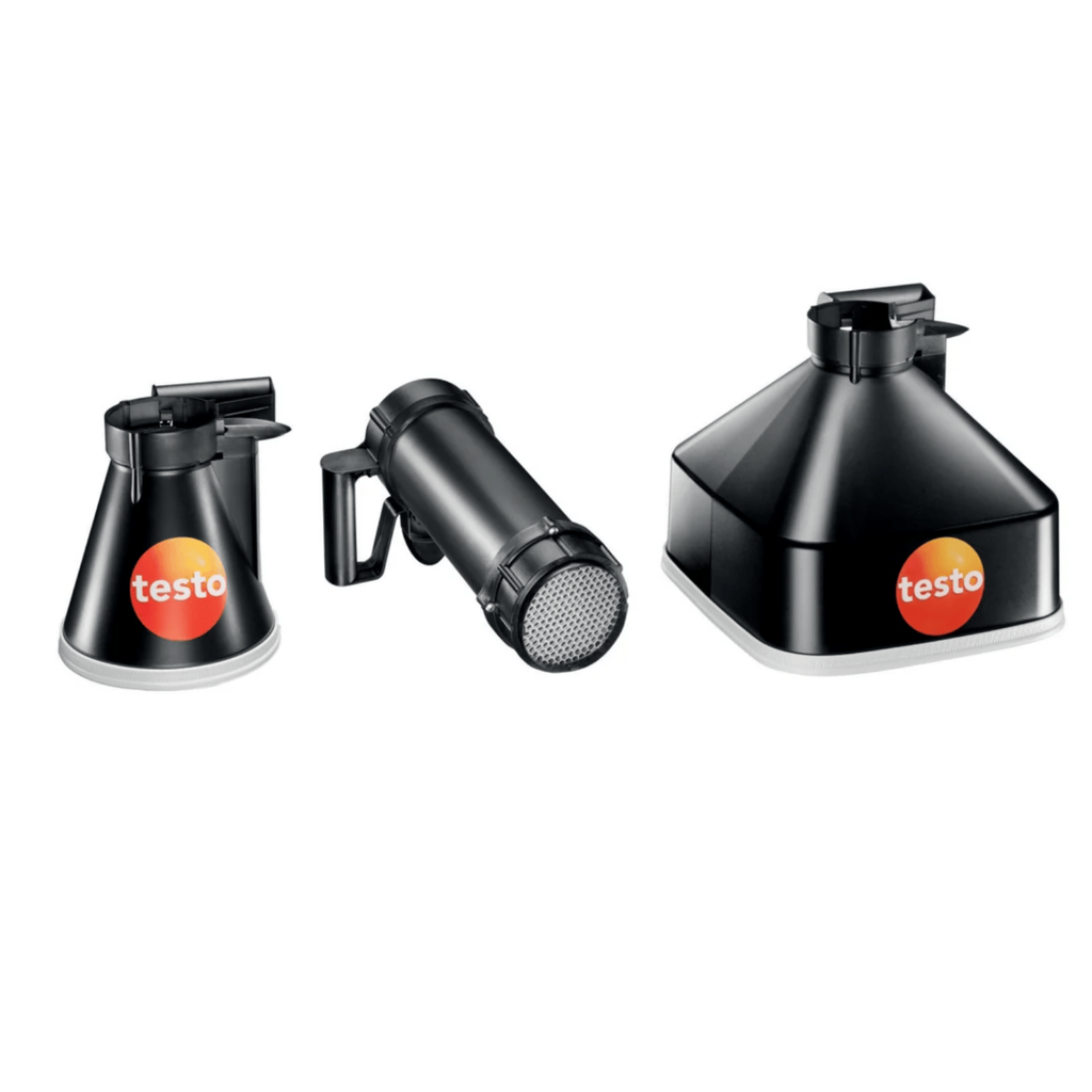 Three black measuring devices with 'testo' logo on a white background

Testo 417 Kit 2 Compact Class 100mm Vane Anemometer Vane with Measuring Funnels and Flow Straightener

Testo at Heating Engineer Supplies

Trade supplies Limerick
Trade supplies Ireland
Heating Engineer SuppliesLimerick
Heating Engineer Supplies Cork
Heating Engineer Supplies Dublin
Heating Engineer Supplies Galway
Heating Engineer Supplies Ireland
