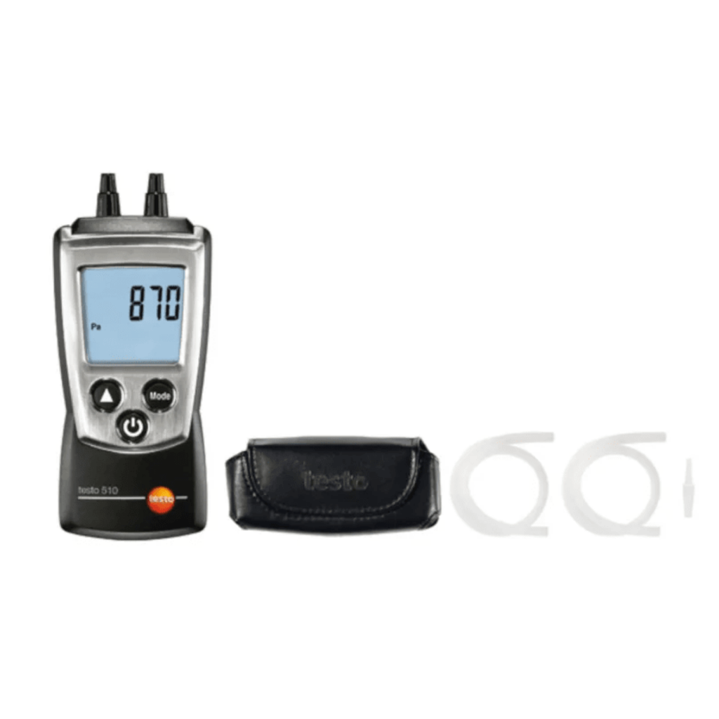 Testo 510 Differential Pressure Manometer

Testo at Heating Engineer Supplies

Trade supplies Limerick
Trade supplies Ireland
Heating Engineer Supplies Limerick
Heating Engineer Supplies Cork
Heating Engineer Supplies Dublin
Heating Engineer Supplies Galway
Heating Engineer Supplies Ireland

Digital differential pressure manometer with a black case on a white background