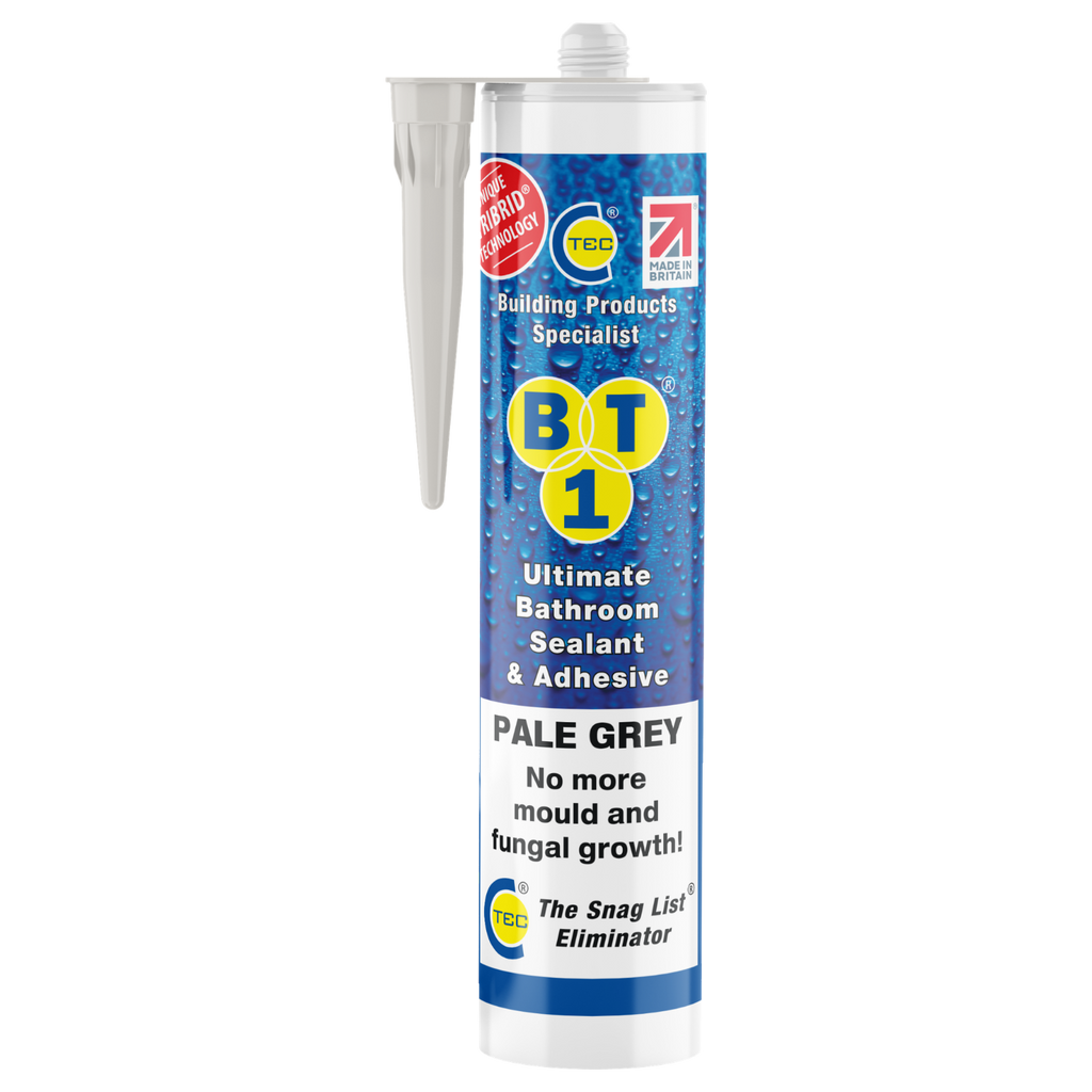 C-Tec BT1 Pale GreyTRIBRID® Multi Purpose Sealant & Adhesive - 290ml

Building Products Specialist

Ultimate bathroom sealant & ahesive - pale grey

Heating Engineer Supplies Patrickswell, Limerick