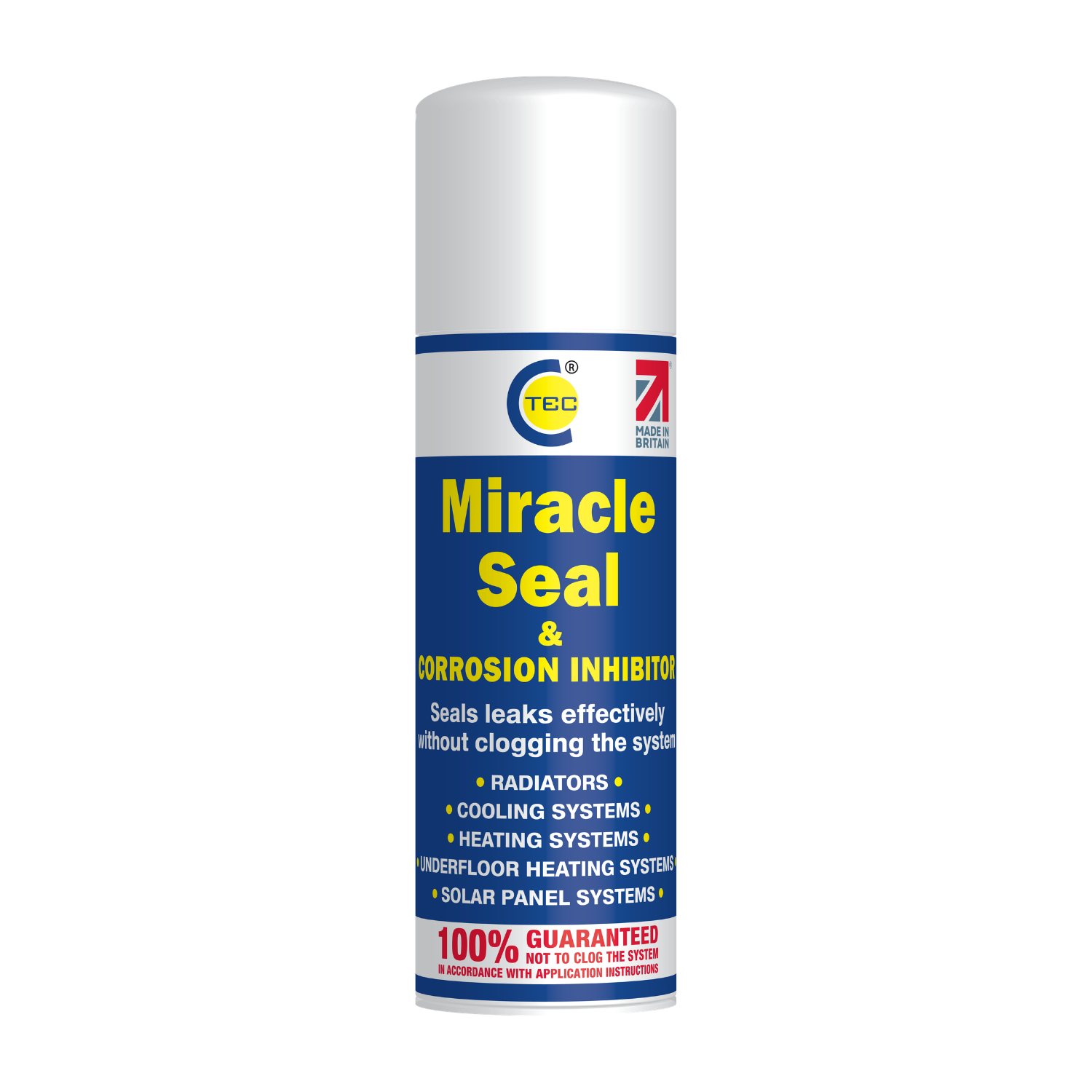 CT1-CTECMIRACLE

C-Tec Miracle Seal - 250ml

Fix radiator and cooling system leaks fast with C-Tec Miracle Seal. Permanent leak repair solution for heating, solar & automotive systems.

Heating Engineer Supplies 