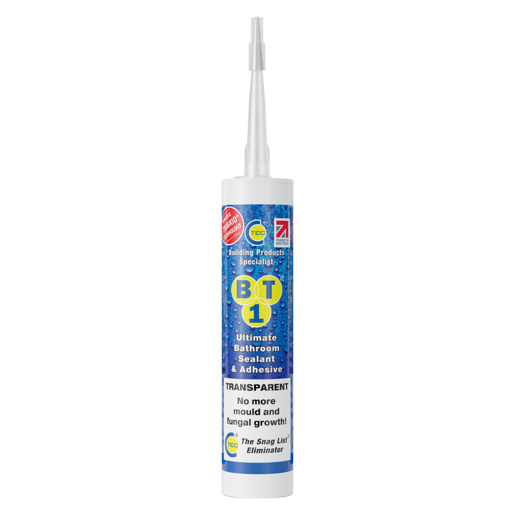 C-Tec BT1 Transparent TRIBRID® Multi Purpose Sealant & Adhesive - 290ml

Building Products Specialist

Ultimate bathroom sealant & ahesive - transparent

Heating Engineer Supplies Patrickswell, Limerick