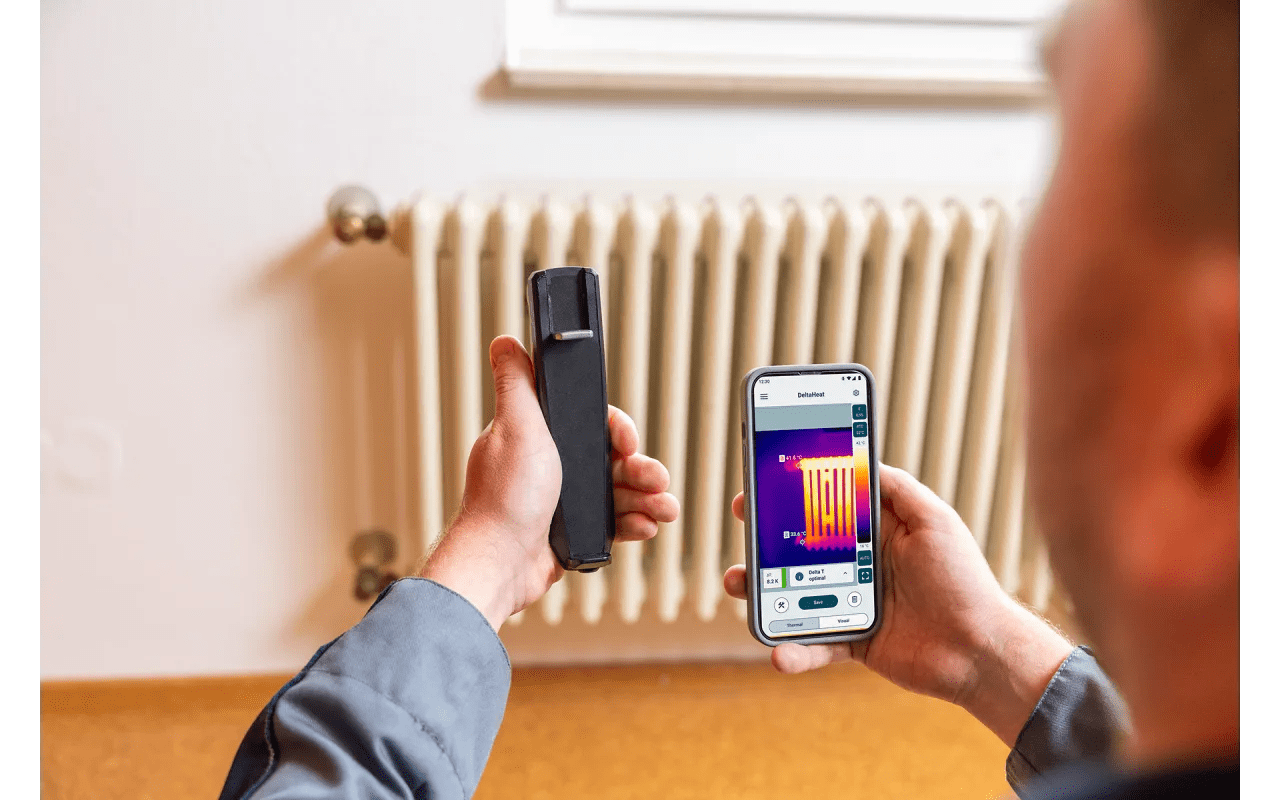 Person using a smartphone with thermal imaging app to check a radiator

Testo 860i Wireless Thermal Imaging Camera

Testo at Heating Engineer Supplies

Trade supplies Limerick
Trade supplies Ireland
Heating Engineer Supplies Limerick
Heating Engineer Supplies Cork
Heating Engineer Supplies Dublin
Heating Engineer Supplies Galway
Heating Engineer Supplies Ireland