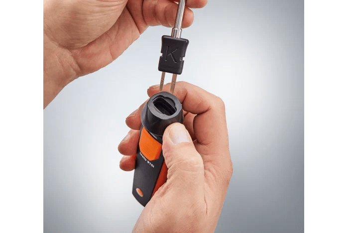 Hand holding a thermometer with a close-up of the tool head on a gray background

Testo 915i Temperature Kit

Testo at Heating Engineer Supplies

Trade supplies Limerick
Trade supplies Ireland
Heating Engineer Supplies Limerick
Heating Engineer Supplies Cork
Heating Engineer Supplies Dublin
Heating Engineer Supplies Galway
Heating Engineer Supplies Ireland